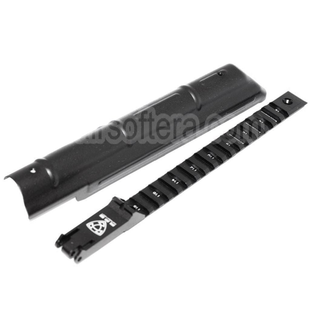 APS Haut Boîtier Couverture avec Rail Tactique La hausse Convient pour APS AEK AK Série AEG Fusil Airsoft Noir