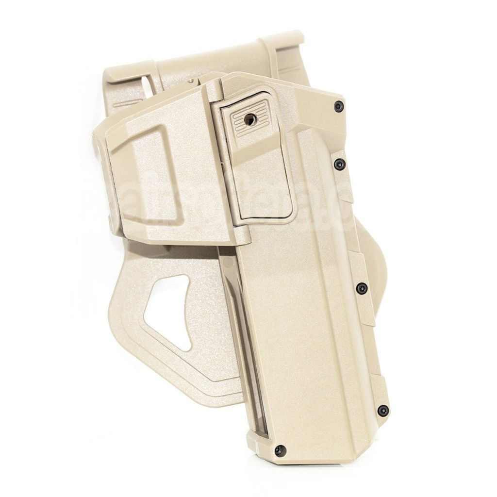 AirsoftEra Polymère Hard Case Mobile Étui Convient pour G17 G18C G19 Pistolet Airsoft