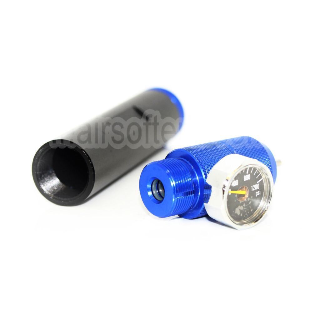 Army Force 12g Co2 Chargeur Portable Adaptateur avec Lecture