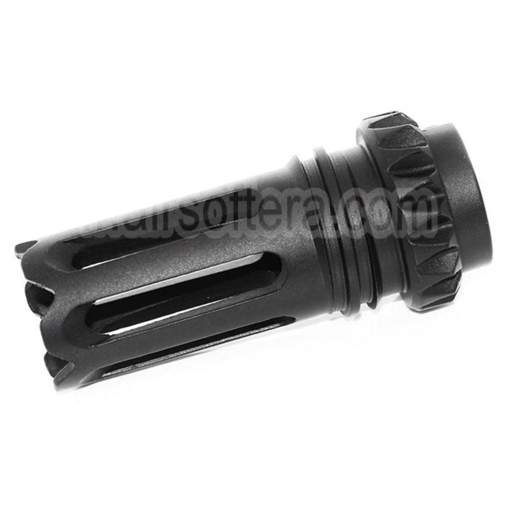 CYMA AAC/QD SCAR Type Frein de Bouche Convient pour -14mm CCW sens antihoraire Canon Fusil Airsoft Noir