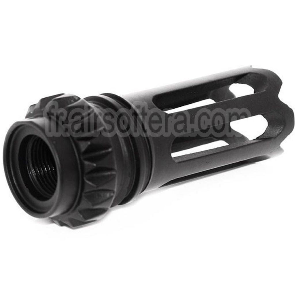 CYMA AAC/QD SCAR Type Frein de Bouche Convient pour -14mm CCW sens antihoraire Canon Fusil Airsoft Noir