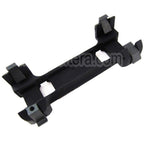 CYMA Métal Weaver 20mm Lunette Montage Base Convient pour CYMA / Tokyo Marui MP5 G3 Série AEG Fusil Airsoft Noir