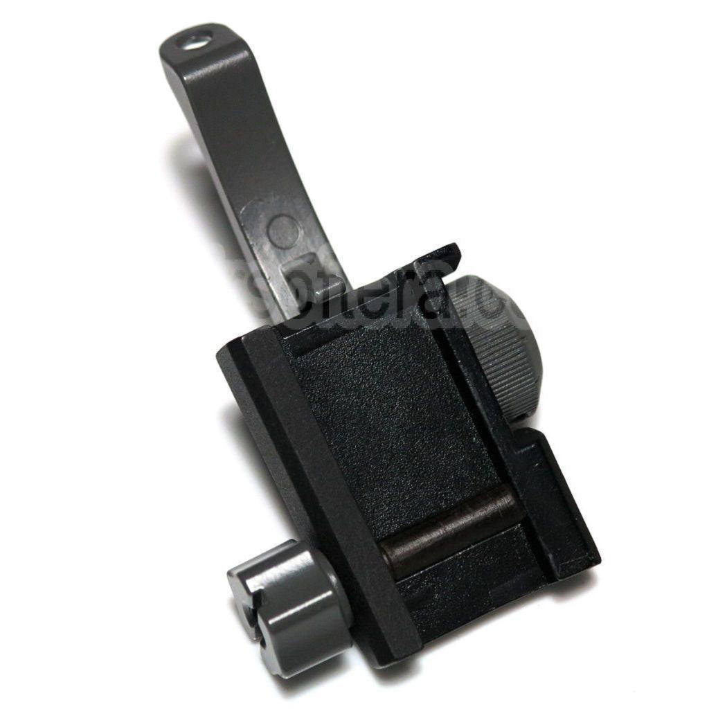 APS Rabattable Tactique Hausse Convient pour 20mm Rail Fusil Airsoft