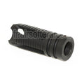 APS Phantom Muzzle Frein de Bouche Convient pour -14mm CCW sens antihoraire Canon Fusil Airsoft Noir