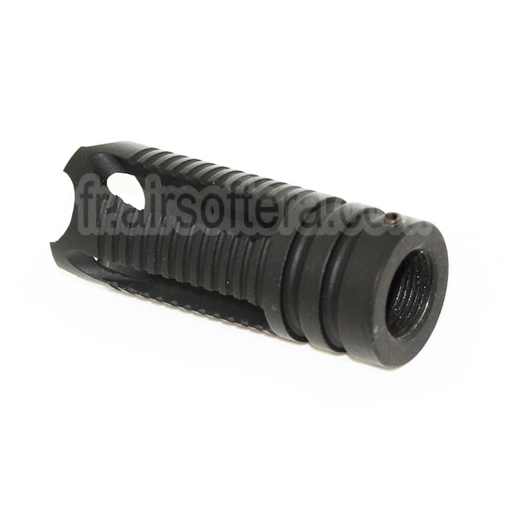 APS Phantom Muzzle Frein de Bouche Convient pour -14mm CCW sens antihoraire Canon Fusil Airsoft Noir