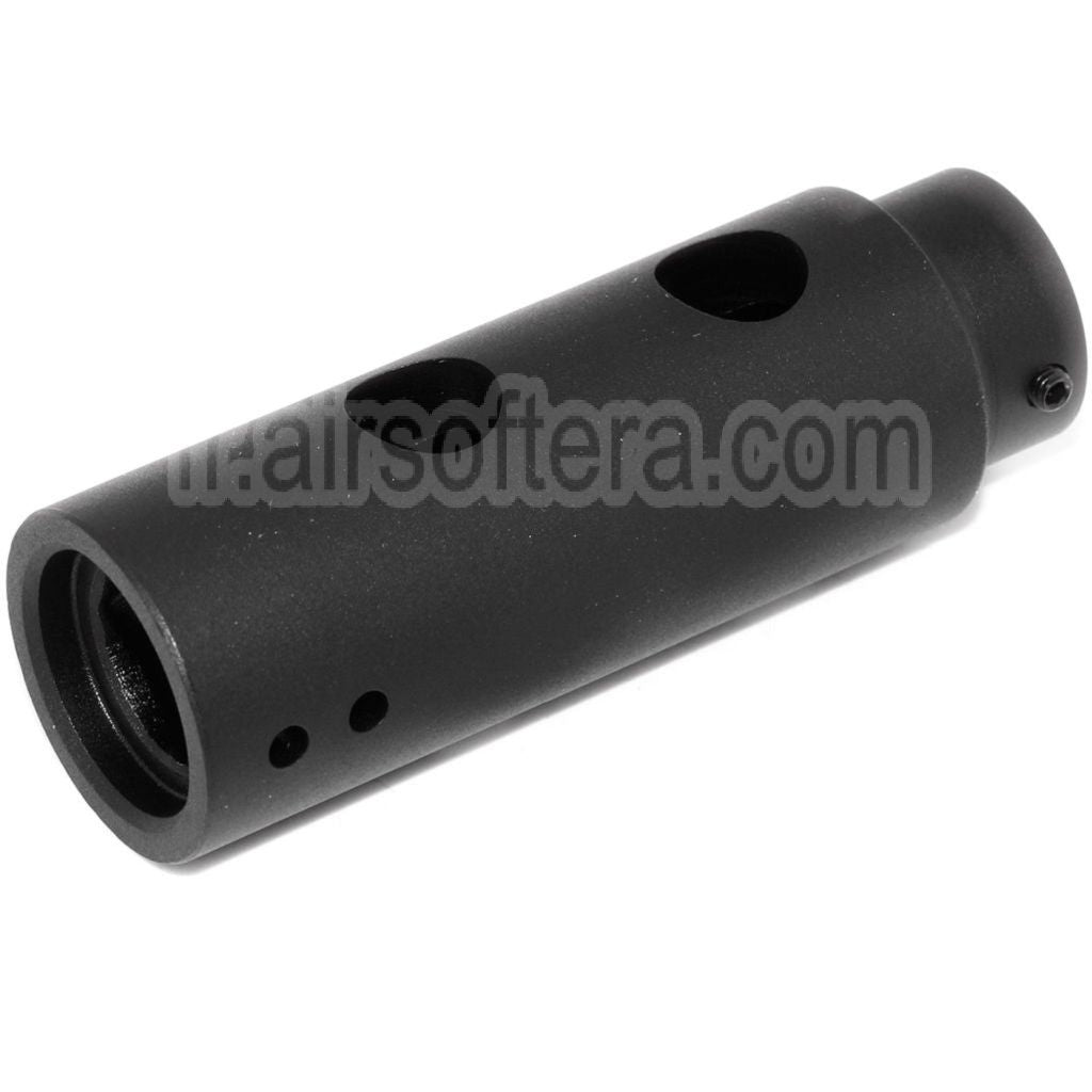 APS Mini Y Comp Muzzle Frein de Bouche Convient pour +14mm CW sens horaire Filetage Canon Fusil Airsoft Noir