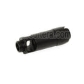 APS AK74 Muzzle Frein de Bouche Convient pour -14mm CCW sens antihoraire Canon Fusil Airsoft Noir