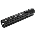 AirsoftEra CNC Aluminium 10 Pouces RAS Garde-Main Keymod Rail System Convient pour M4 M16 AEG Série Fusil Noir