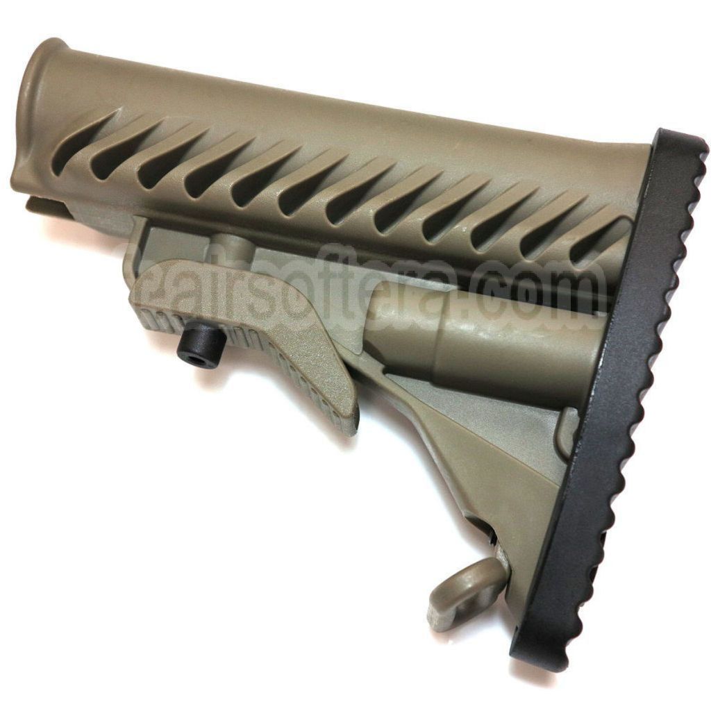 APS Battle Tele Style Crosse Convient pour M4 M16 Série AEG Fusil Airsoft