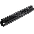 AirsoftEra CNC Aluminium 13.5 Pouces Keymod RAS Rail de Garde-Main Convient pour M4 M16 Série AEG Fusil Noir
