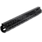 AirsoftEra CNC Aluminium 13.5 Pouces Keymod RAS Rail de Garde-Main Convient pour M4 M16 Série AEG Fusil Noir