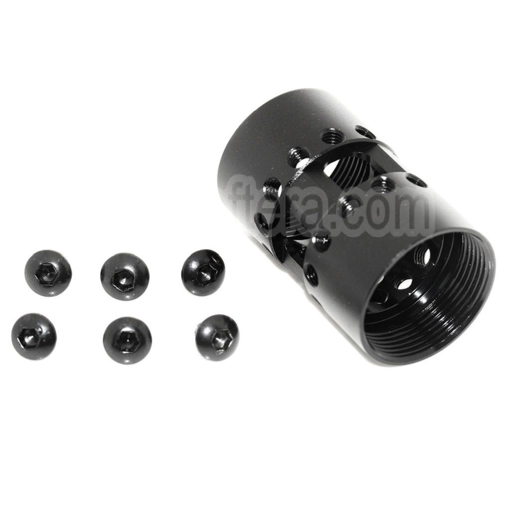 AirsoftEra CNC Aluminium 13.5 Pouces Keymod RAS Rail de Garde-Main Convient pour M4 M16 Série AEG Fusil Noir