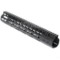 AirsoftEra CNC Aluminium 12 Pouces Keymod RAS Rail de Garde-Main Convient pour M4 M16 Série AEG Fusil Noir