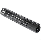 AirsoftEra CNC Aluminium 12 Pouces Keymod RAS Rail de Garde-Main Convient pour M4 M16 Série AEG Fusil Noir