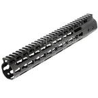 AirsoftEra CNC Aluminium 12 Pouces Keymod RAS Rail de Garde-Main Convient pour M4 M16 Série AEG Fusil Noir