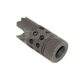 AirsoftEra Rebar Cutter Acier Frein de Bouche Convient pour -14mm CCW sens antihoraire Canon Fusil Airsoft Noir