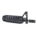 E&C CNC Aluminum RAS Avant Set Rail de Garde-Main avec 9.5 Pouces Canon Extérieur Convient pour M4CQB AEG Fusil Airsoft Noir
