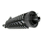 E&C CNC Aluminum RAS Avant Set Rail de Garde-Main avec 9.5 Pouces Canon Extérieur Convient pour M4CQB AEG Fusil Airsoft Noir