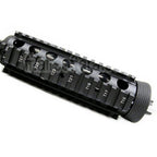 E&C CNC Aluminum RAS Avant Set Rail de Garde-Main avec 9.5 Pouces Canon Extérieur Convient pour M4CQB AEG Fusil Airsoft Noir