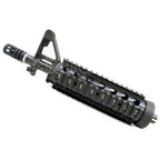 E&C CNC Aluminum RAS Avant Set Rail de Garde-Main avec 9.5 Pouces Canon Extérieur Convient pour M4CQB AEG Fusil Airsoft Noir