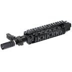 E&amp;C CNC Aluminium RAS Avant Set Rail de Garde-Main Convient pour SR16 M4 M16 Série AEG Fusil Airsoft Noir