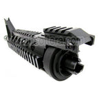 E&C CNC Aluminum RIX RAS Avant Set Rail de Garde-Main avec 9.5 Pouces Canon Extérieur Convient pour M4 M16 Série AEG Fusil Airsoft Noir