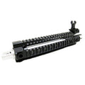 E&amp;C CNC Aluminum MK110 RAS Avant Set Rail de Garde-Main avec 9.5 Pouces Canon Extérieur Convient pour M4 M16 M4A1 Série AEG Fusil Airsoft Noir