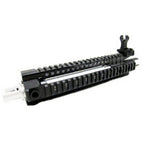 E&amp;C CNC Aluminum MK110 RAS Avant Set Rail de Garde-Main avec 9.5 Pouces Canon Extérieur Convient pour M4 M16 M4A1 Série AEG Fusil Airsoft Noir