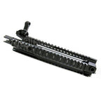 E&amp;C CNC Aluminum MK110 RAS Avant Set Rail de Garde-Main avec 9.5 Pouces Canon Extérieur Convient pour M4 M16 M4A1 Série AEG Fusil Airsoft Noir