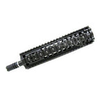 E&amp;C CNC Aluminum M18 RAS Avant Set Rail de Garde-Main avec 9 Pouces Canon Extérieur Convient pour M4 M16 M18 Série AEG Fusil Airsoft Noir