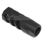 APS EMG Licensed F1 Firearms CMB Flat Faced Frein de Bouche Cache-Flamme Convient pour -14mm CCW sens antihoraire Canon Fusil Airsoft