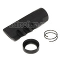 APS EMG Licensed F1 Firearms Angle Faced Frein de Bouche Cache-Flamme Convient pour -14mm CCW sens antihoraire Canon Fusil Airsoft