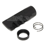 APS EMG Licensed F1 Firearms Angle Faced Frein de Bouche Cache-Flamme Convient pour -14mm CCW sens antihoraire Canon Fusil Airsoft