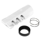 APS EMG Licensed F1 Firearms Angle Faced Frein de Bouche Cache-Flamme Convient pour -14mm CCW sens antihoraire Canon Fusil Airsoft