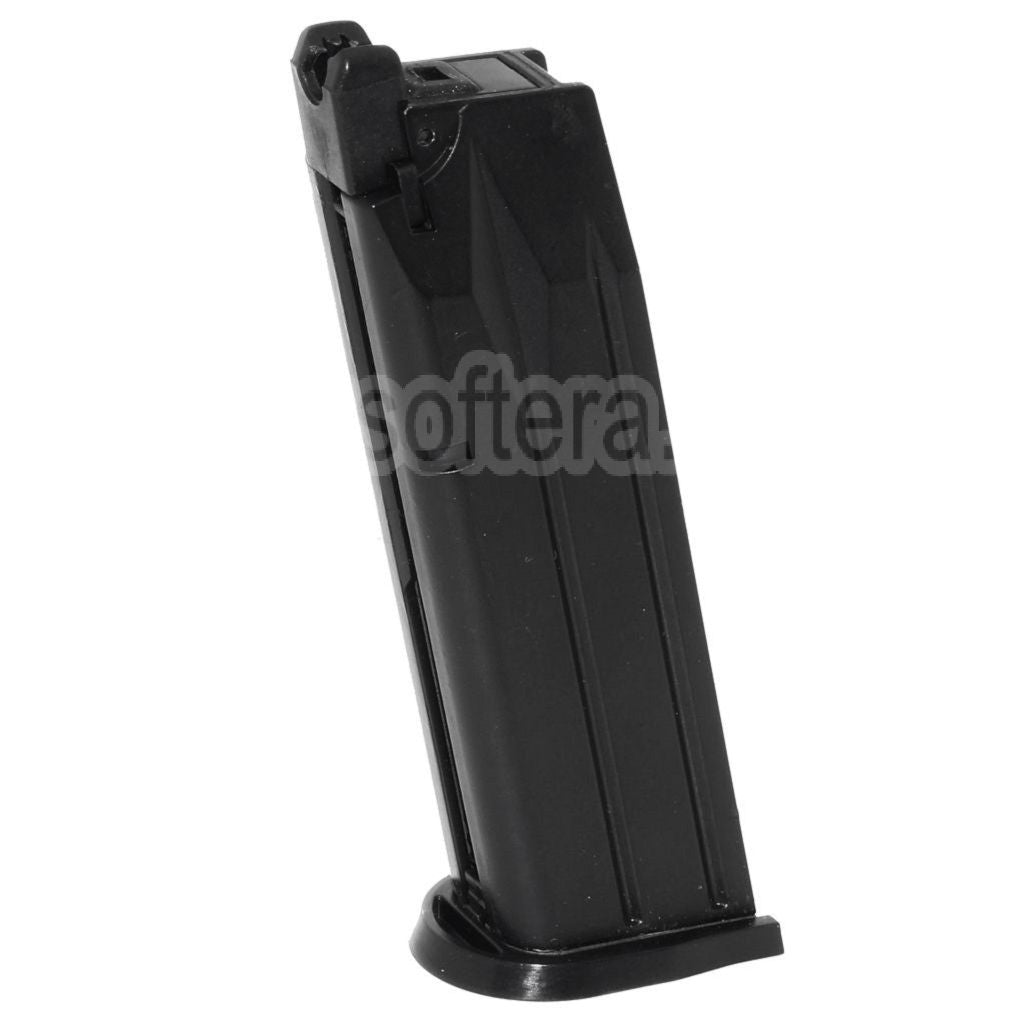 AirsoftEra 21 Billes Gaz Chargeur Convient pour WE (WE-TECH) Bulldog Tokyo Marui PX4 GBB Pistolet Airsoft Noir