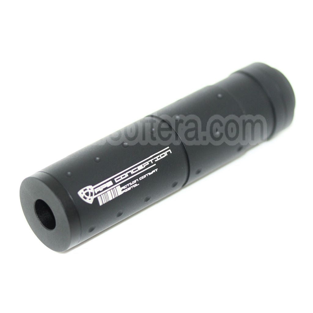 APS Silencieux -14mm CCW sens antihoraire Convient pour ACP601 606 Black Hornet Tokyo Marui G17 Série GBB Pistolet Airsoft