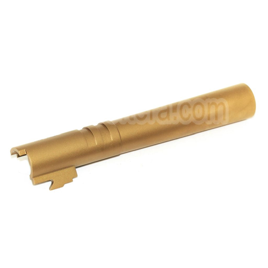 5KU 5 pouces Acier Inoxydable Canon Extérieur + 11mm CW sens horaire Convient pour Tokyo Marui Hi-Capa 5.1 GBB Pistolet Airsoft