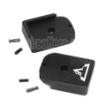 ARMY ARMAMENT 2pièces R601 TTI Combat Master Chargeur Base Plaque Couvre Convient pour ARMY / EMG SAI STI TTI / AW / WE / Tokyo Marui Hi-Capa GBB Gaz Pistolet Chargeur