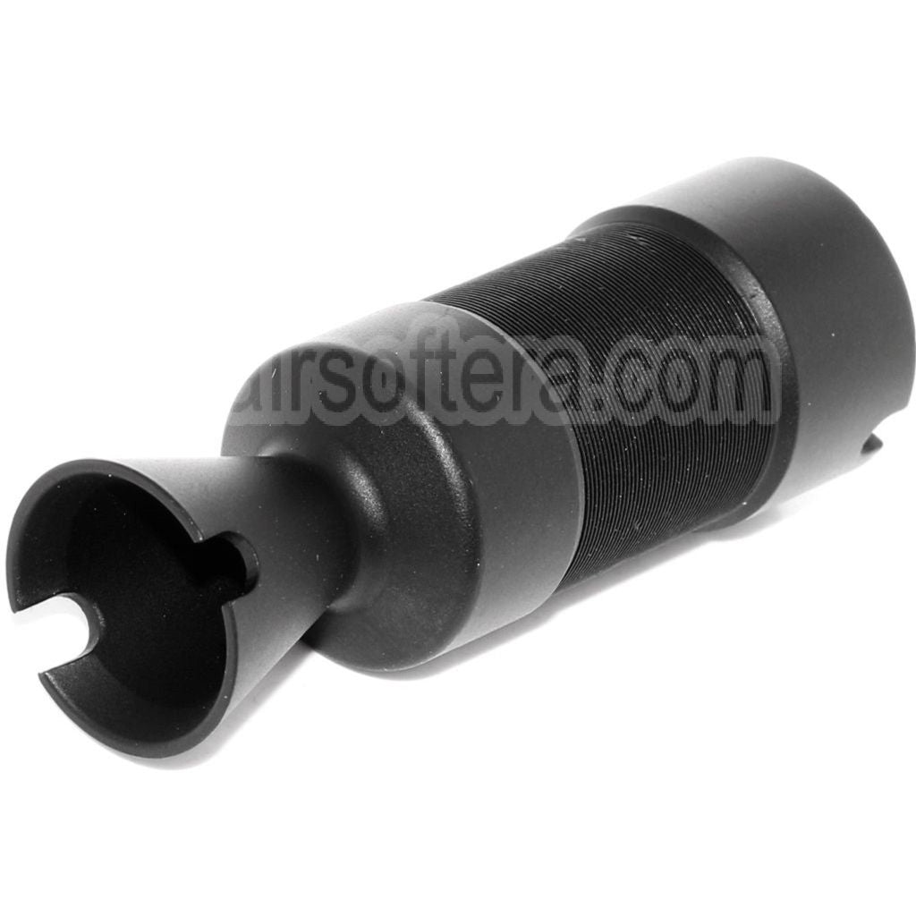 CYMA AK74U Métal Frein de Bouche Convient pour -14mm CCW sens antihoraire Canon Fusil Airsoft Noir