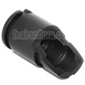CYMA AKM Slant Métal Frein de Bouche Convient pour -14mm CCW sens antihoraire Canon Fusil Airsoft Noir