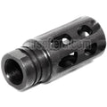 5KU Acier Notalon Breacher Brake Frein de Bouche Convient pour -14mm CCW sens antihoraire Canon Fusil Airsoft Noir
