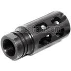 5KU Acier Notalon Breacher Brake Frein de Bouche Convient pour -14mm CCW sens antihoraire Canon Fusil Airsoft Noir