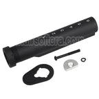 APS M4A64 Shark Style Crosse avec Cheek Piece Set Convient pour M4 M16 Série AEG Fusil Airsoft Noir