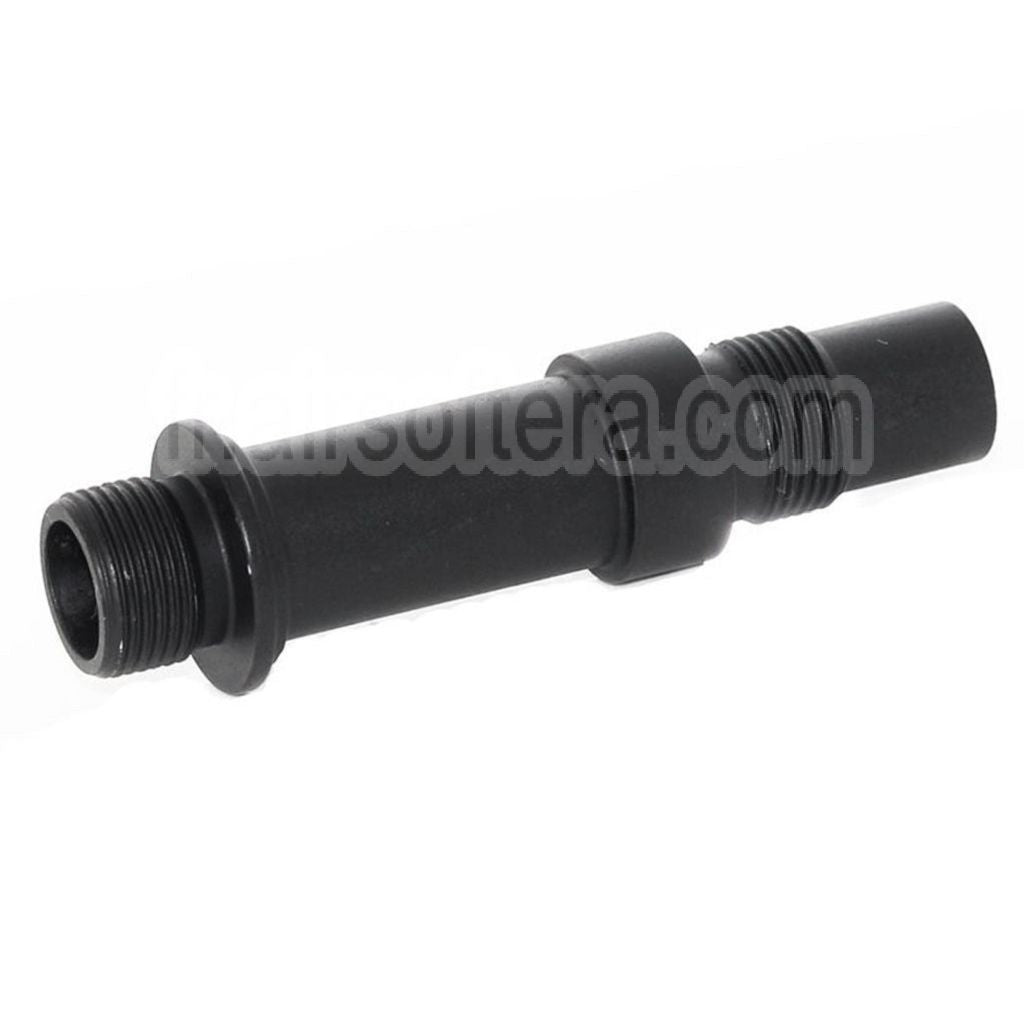 AirsoftEra Canon Silencieux Adaptateur -14mm CCW sens antihoraire Convient pour VZ61 Scorpion Série AEP Fusil