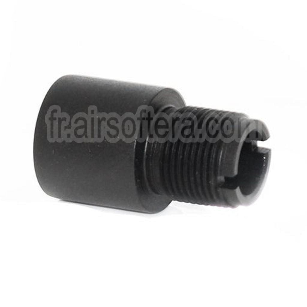 AirsoftEra Canon Silencieux Adaptateur (+14mm CW sens horaire To -14mm CCW sens antihoraire) Convient pour AEG GBB Fusil