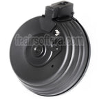 CYMA 2500 Billes Sheet Steel Contrôle du son Électrique Chargeur Tambour Convient pour AK Série AEG Fusil Airsoft Noir