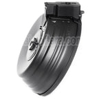 CYMA 2500 Billes Sheet Steel Contrôle du son Électrique Chargeur Tambour Convient pour AK Série AEG Fusil Airsoft Noir
