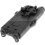 AirsoftEra PEQ 2 Style Batterie Boîte avec 20mm RIS Montage Convient pour AEG Airsoft Noir