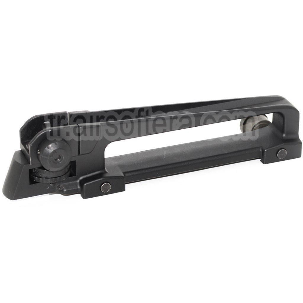 D-BOYS Full Métal Renforcé M4A1 Poignée de Portage Convient pour M4 M16 Série AEG Fusil Airsoft Noir
