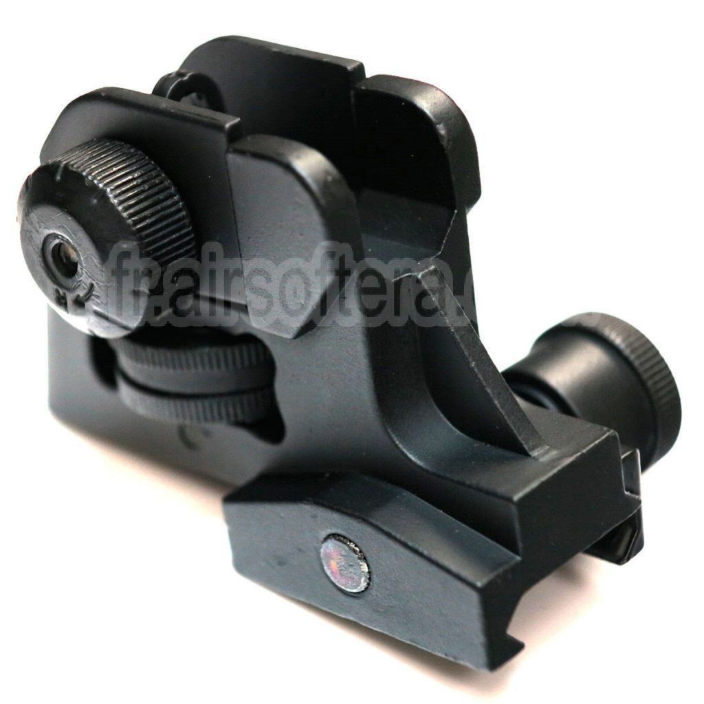 D-BOYS Tactique CQB Double Ouvertures Hausse Convient pour 20mm Rail Fusil Airsoft
